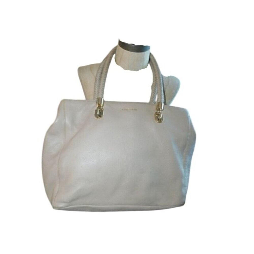 Cole Haan Camel Leather Designer Hobo Style Handbag